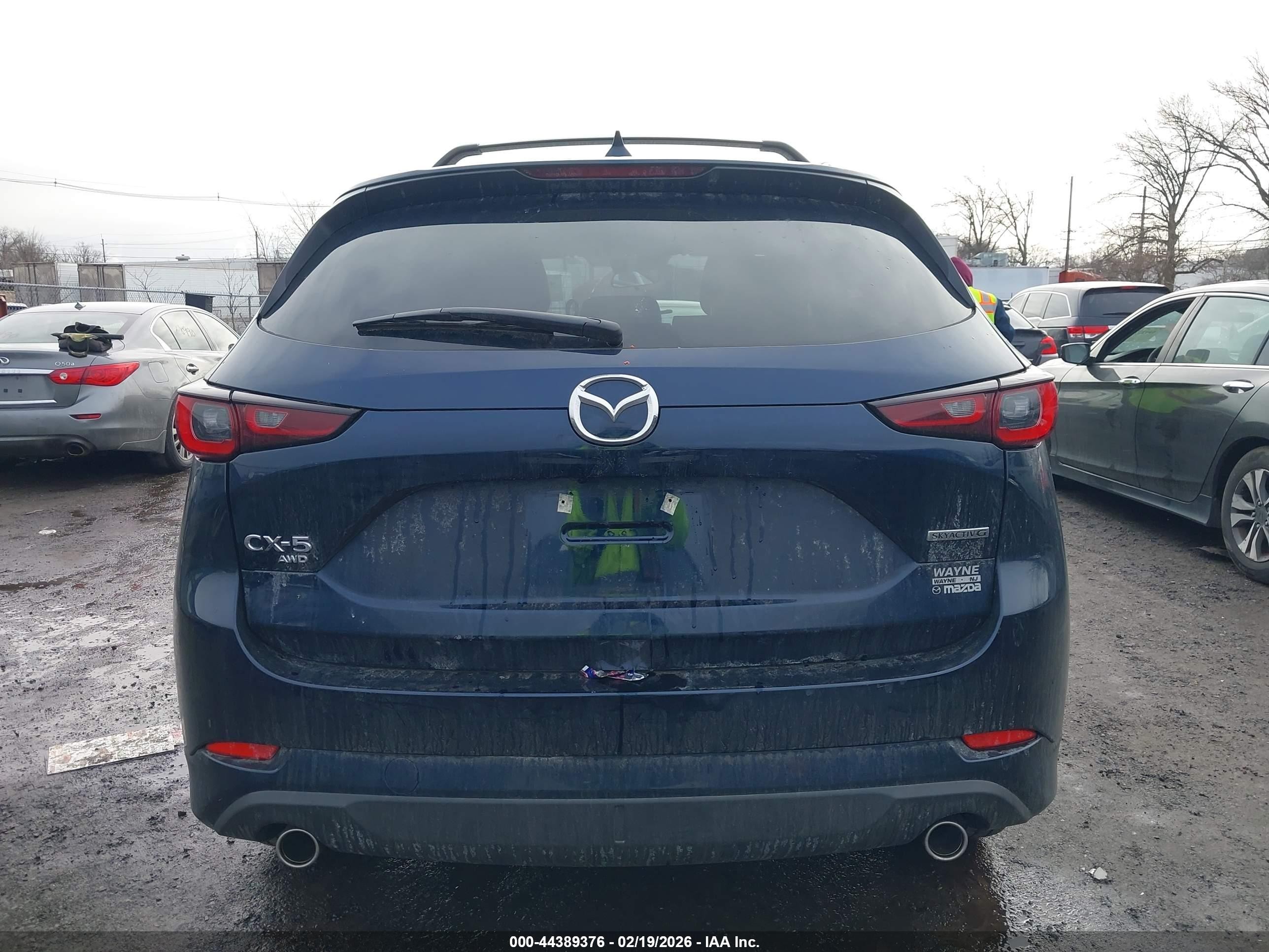 2025 Mazda Cx-5 2.5 S Select Blue vin: JM3KFBBL3S0724902
