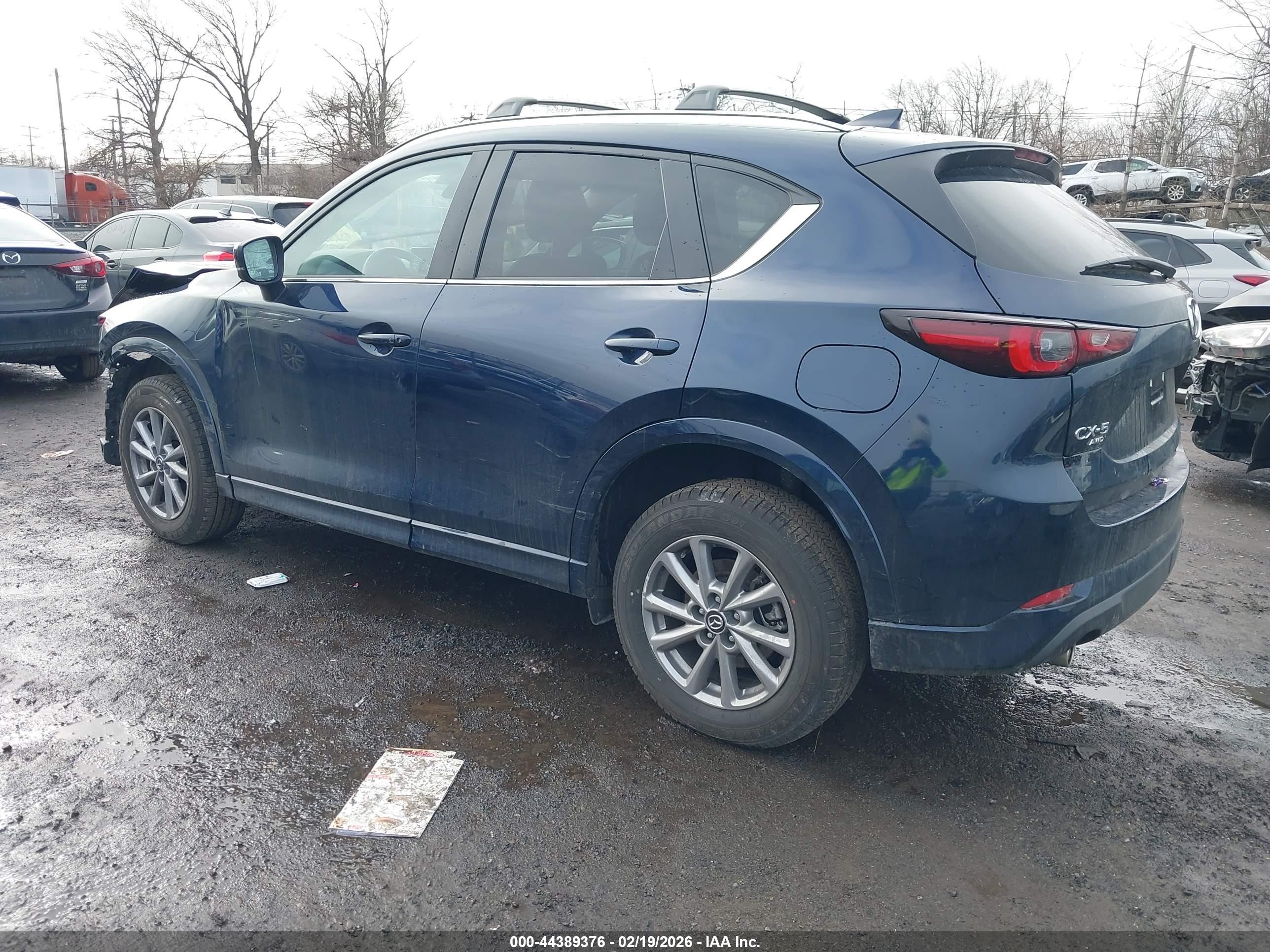 2025 Mazda Cx-5 2.5 S Select Blue vin: JM3KFBBL3S0724902