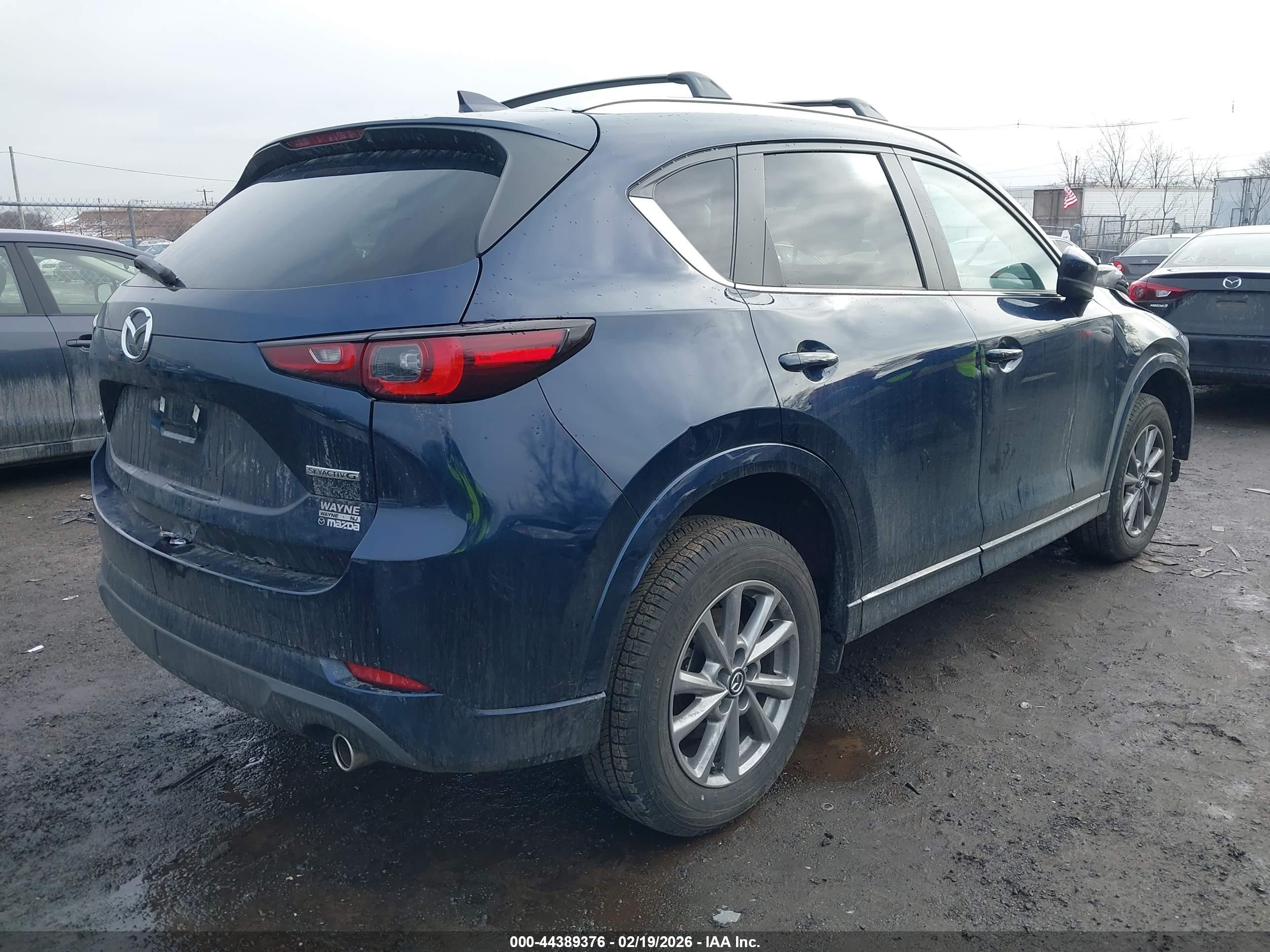 2025 Mazda Cx-5 2.5 S Select Blue vin: JM3KFBBL3S0724902