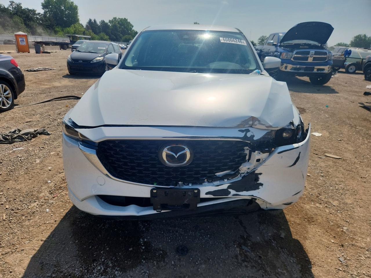 2024 Mazda Cx-5 Select Белый vin: JM3KFBBL4R0430208