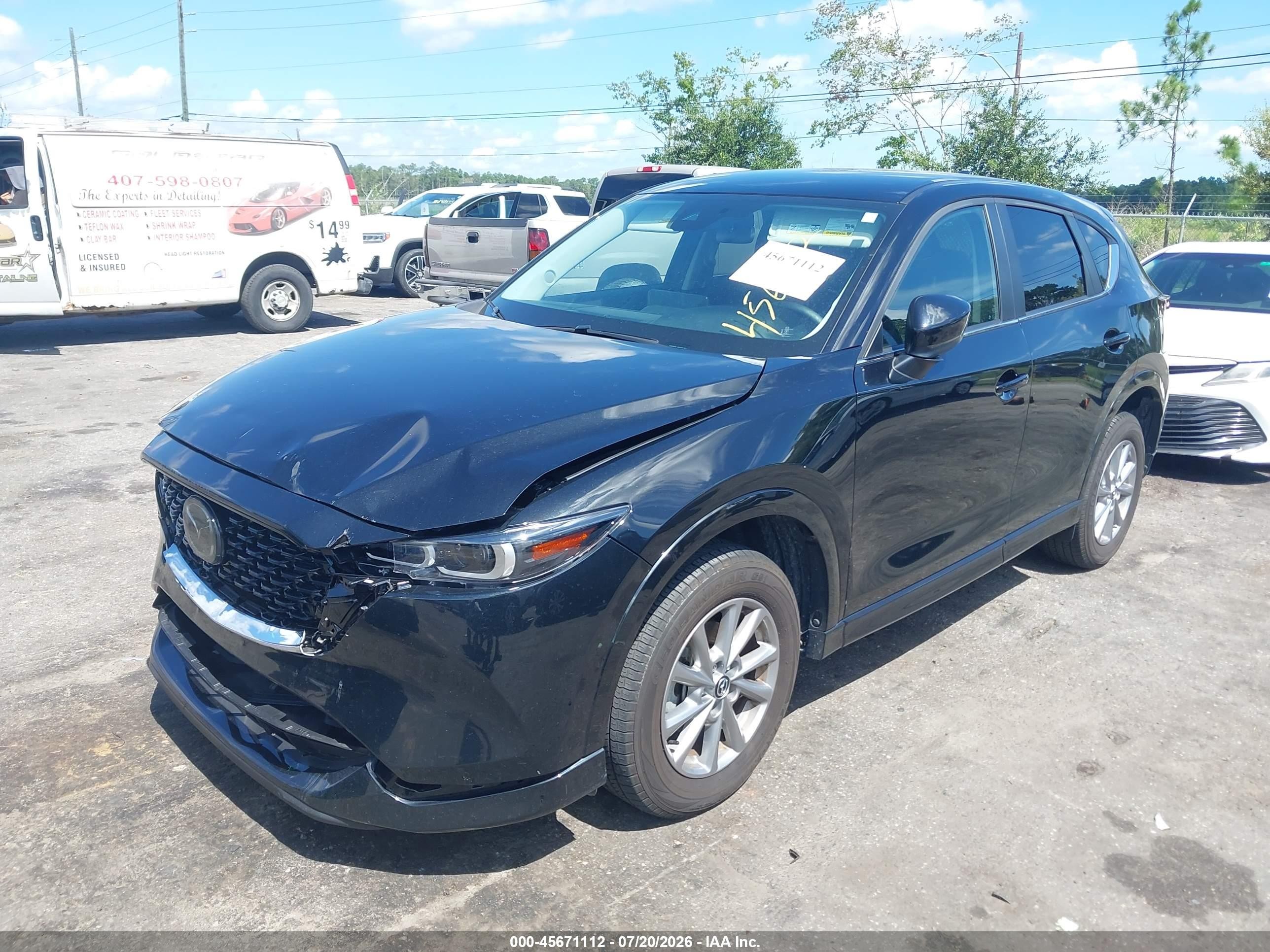 2025 Mazda Cx-5 2.5 S Select Black vin: JM3KFBBL5S0555756