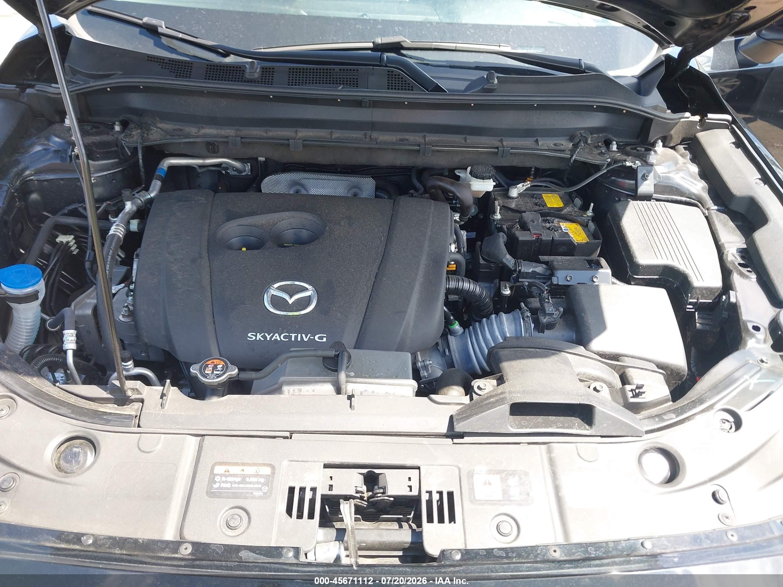 2025 Mazda Cx-5 2.5 S Select Black vin: JM3KFBBL5S0555756