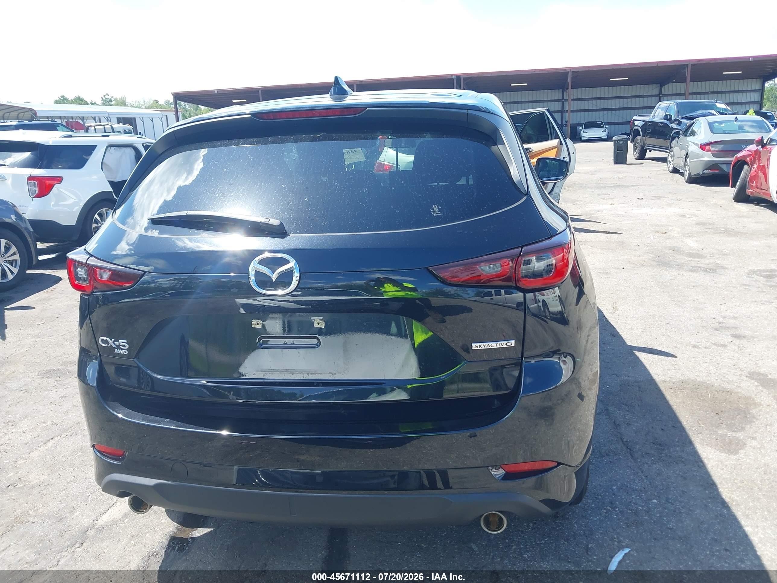 2025 Mazda Cx-5 2.5 S Select Black vin: JM3KFBBL5S0555756