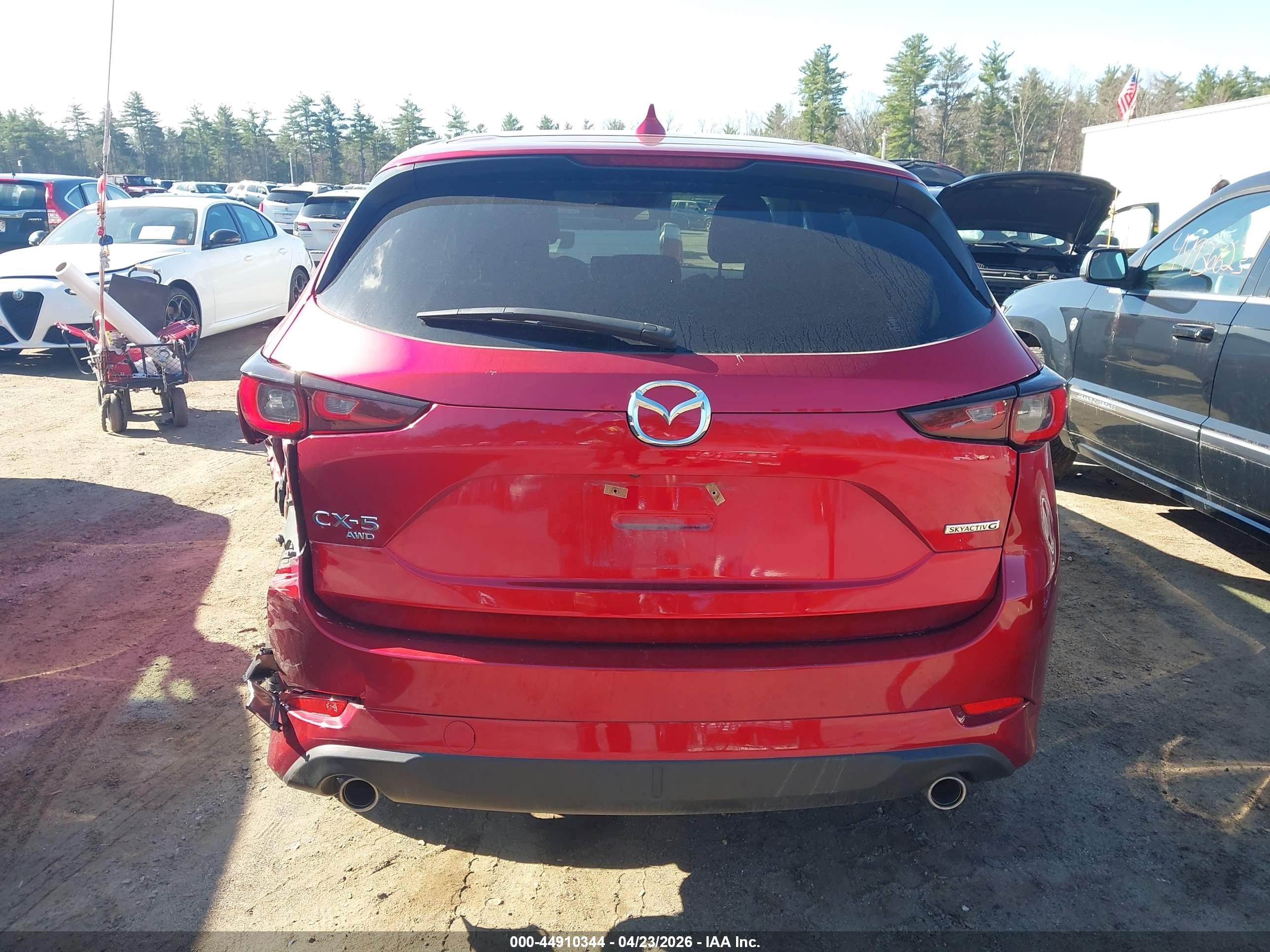 2024 Mazda Cx-5 2.5 S Select Red vin: JM3KFBBL6R0526857