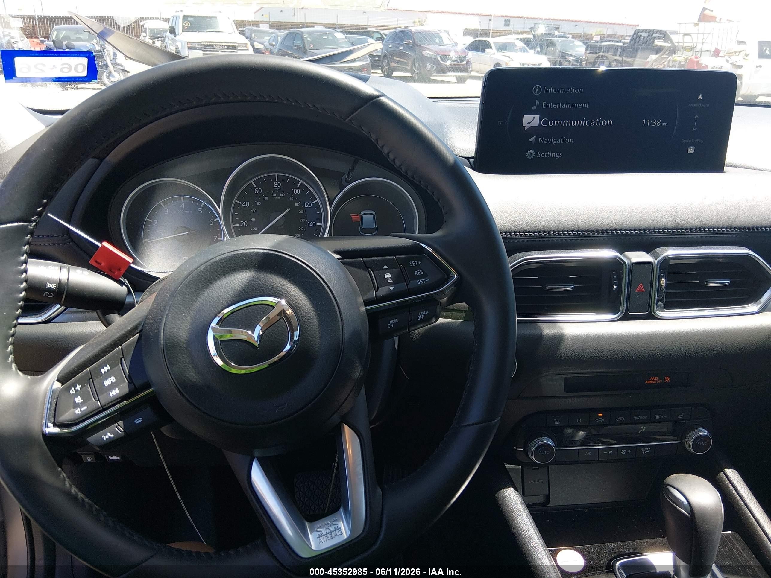 2025 Mazda Cx-5 2.5 S Select Champagne vin: JM3KFBBL7S0702501