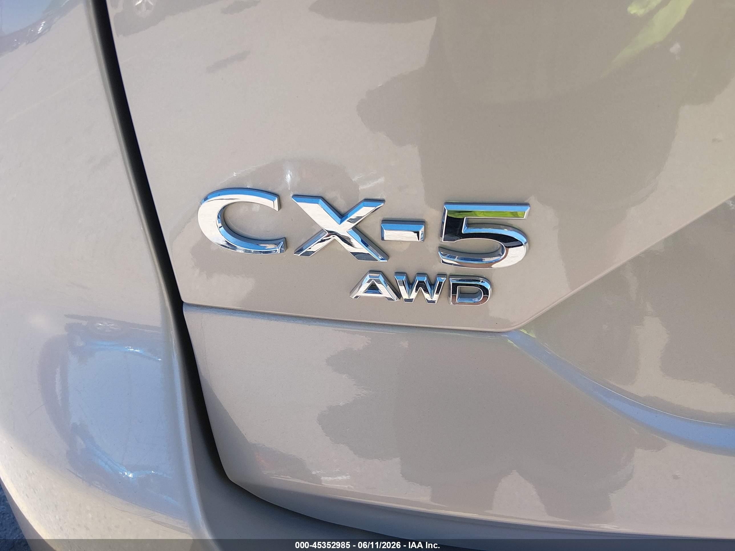 2025 Mazda Cx-5 2.5 S Select Champagne vin: JM3KFBBL7S0702501