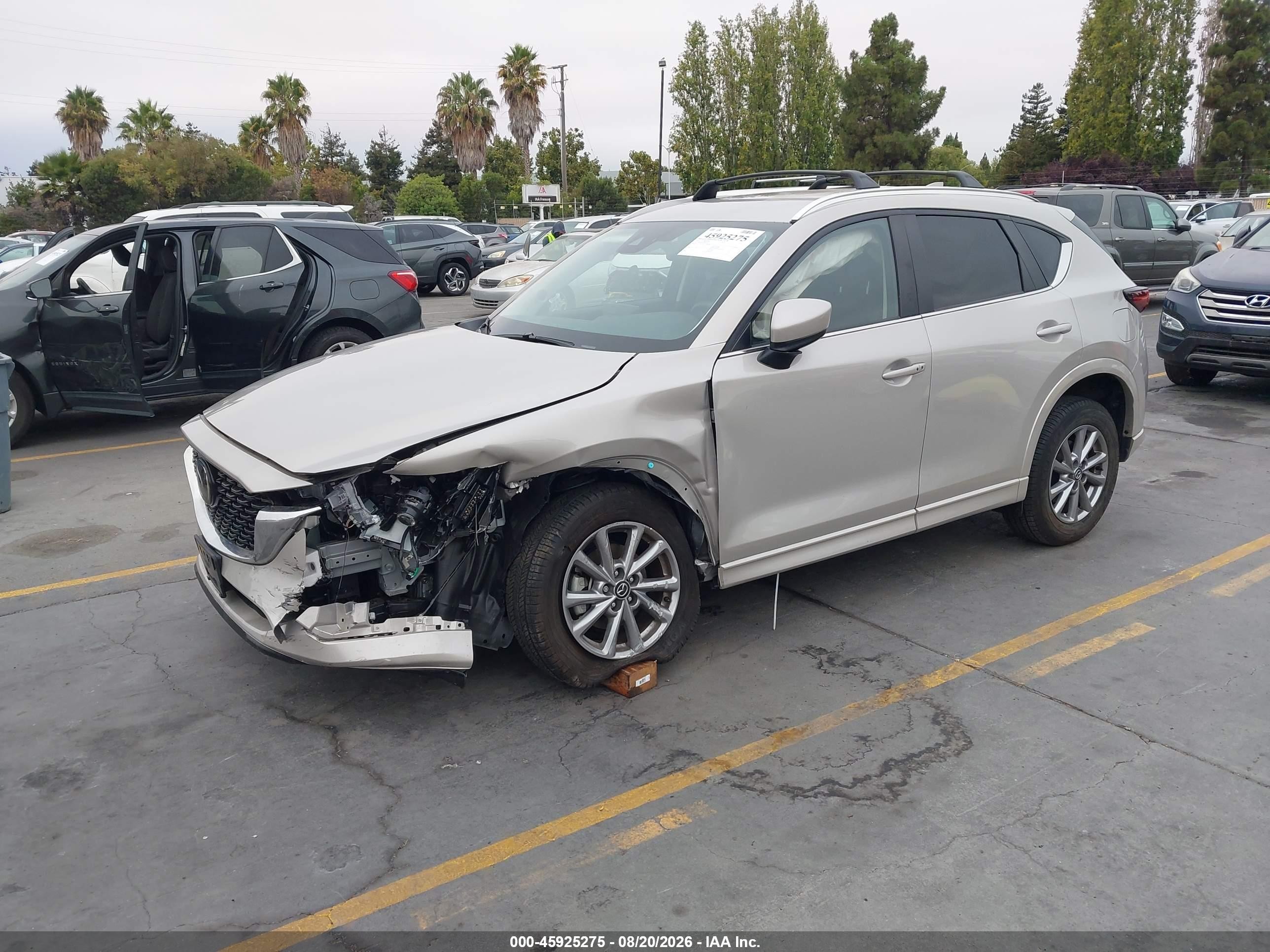 2025 Mazda Cx-5 2.5 S Select Gray vin: JM3KFBBLXS0612033
