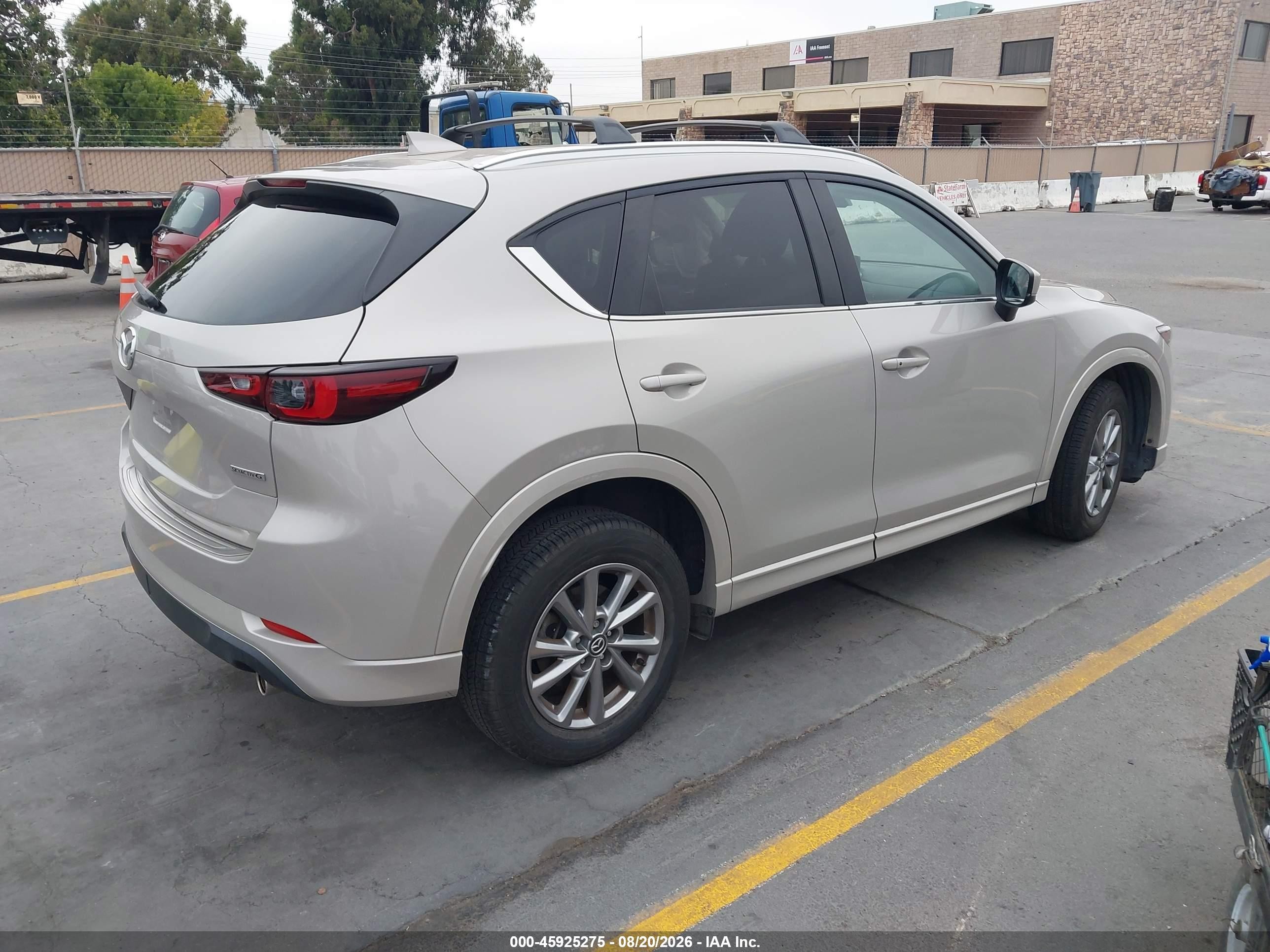 2025 Mazda Cx-5 2.5 S Select Gray vin: JM3KFBBLXS0612033