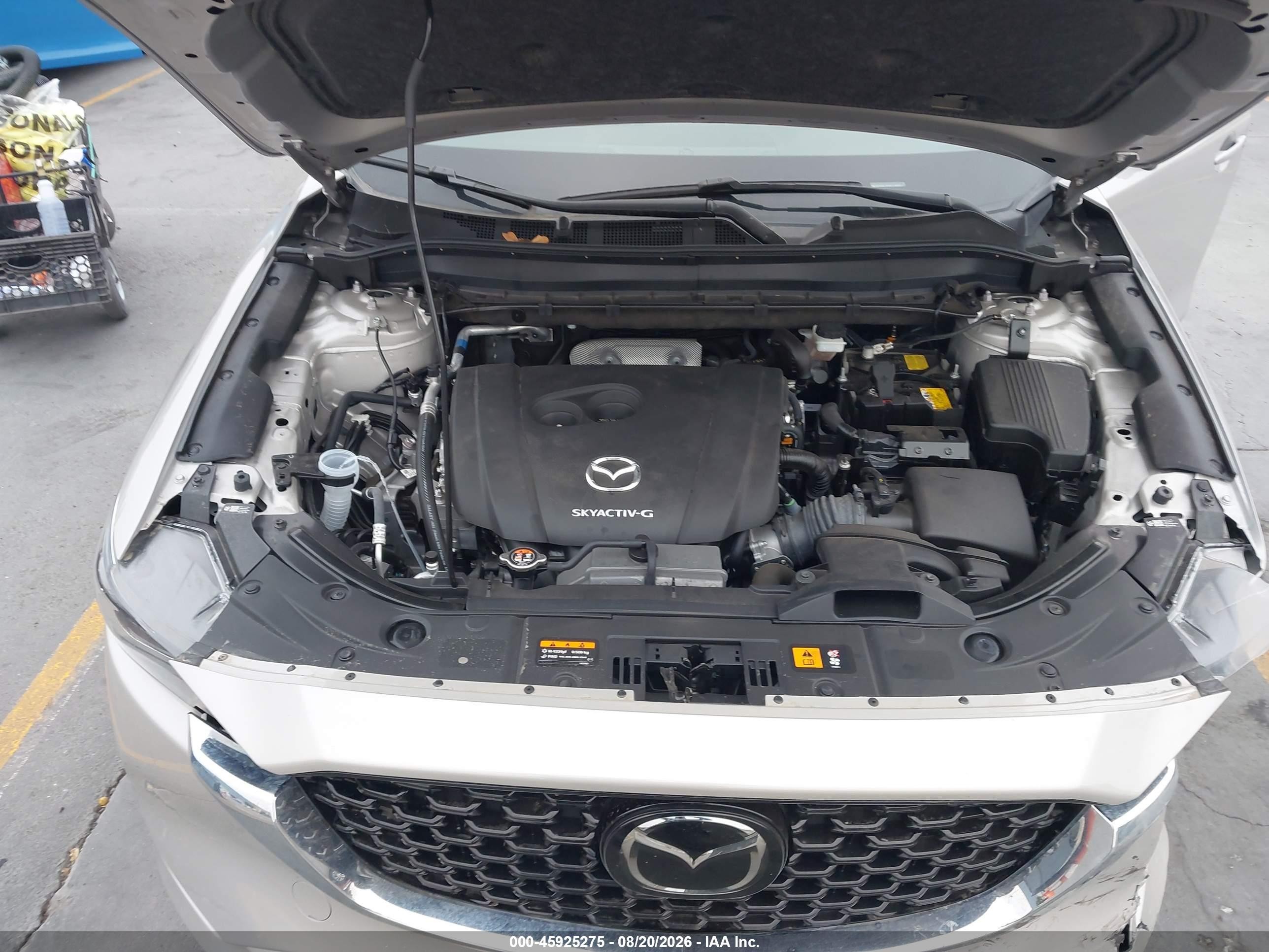 2025 Mazda Cx-5 2.5 S Select Gray vin: JM3KFBBLXS0612033