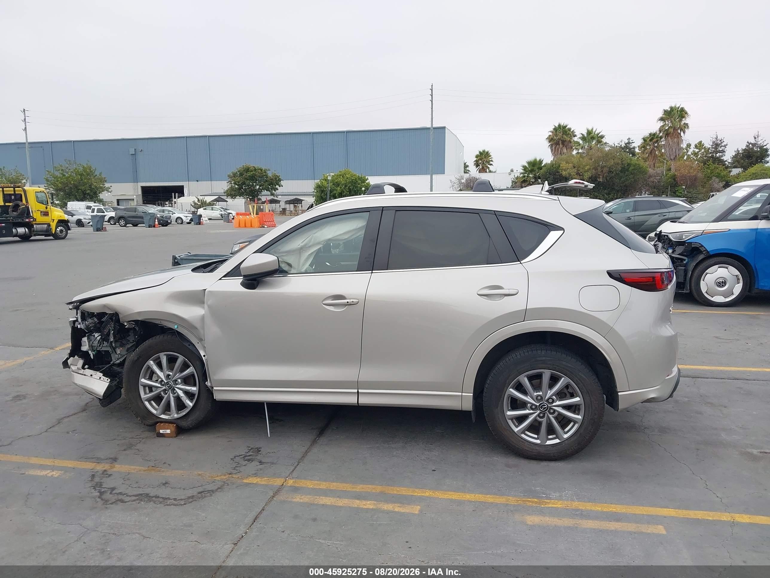2025 Mazda Cx-5 2.5 S Select Gray vin: JM3KFBBLXS0612033