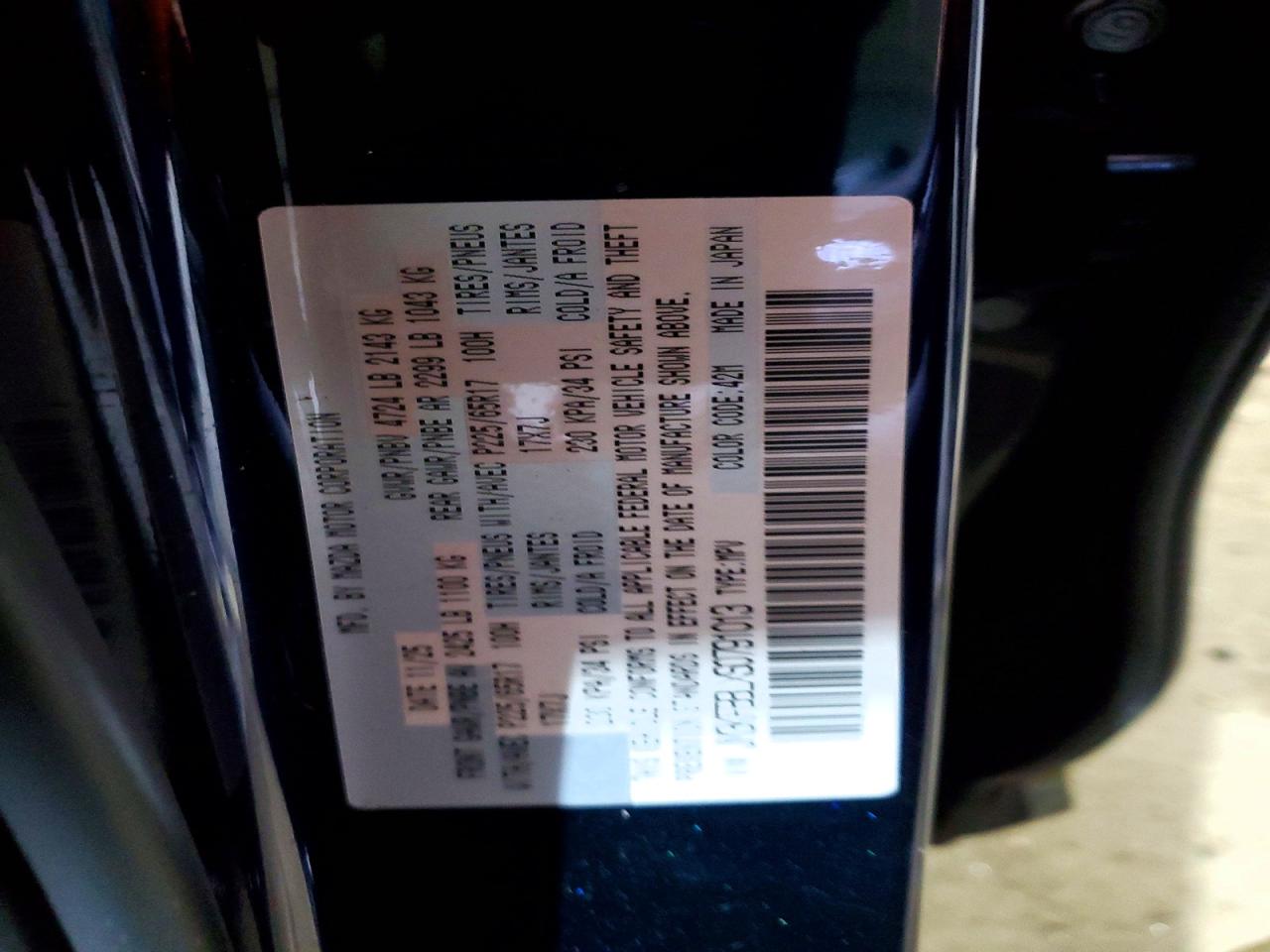 2025 Mazda Cx-5 Select Blue vin: JM3KFBBLXS0791013