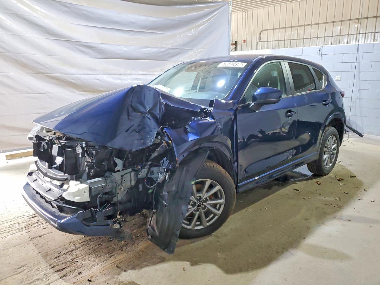 2025 Mazda Cx-5 Select Blue vin: JM3KFBBLXS0791013