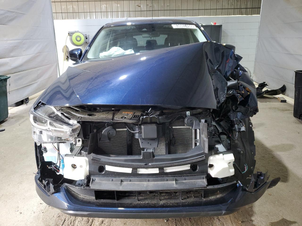 2025 Mazda Cx-5 Select Blue vin: JM3KFBBLXS0791013 Damage: Hood, Severe Damage, Replacement Required