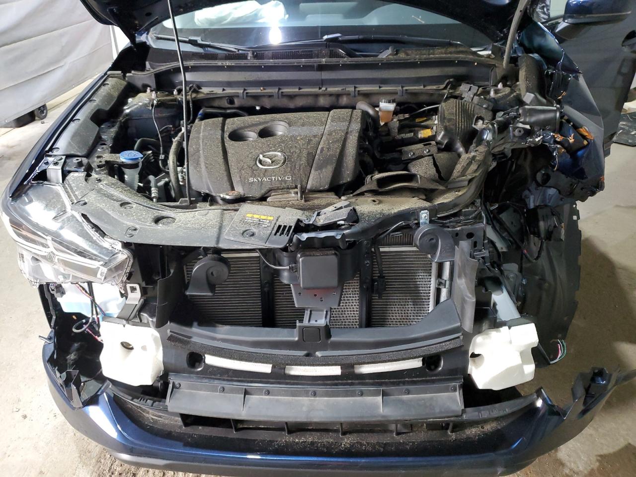 2025 Mazda Cx-5 Select Blue vin: JM3KFBBLXS0791013 Damage: Grille, Missing, Replacement Required