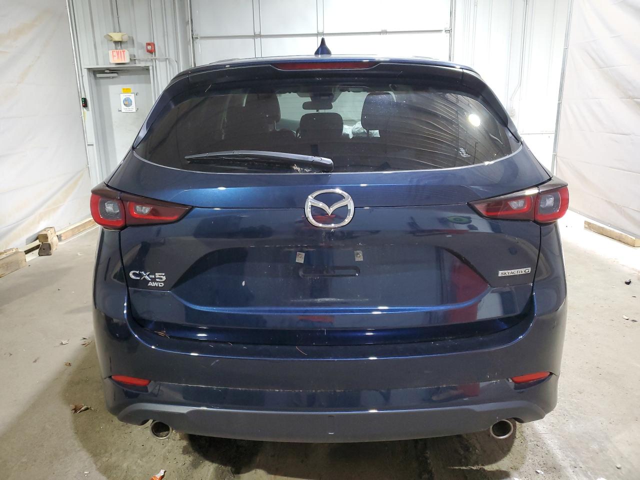2025 Mazda Cx-5 Select Blue vin: JM3KFBBLXS0791013 Damage: Rear Bumper, Multiple Scratches Heavy, 2