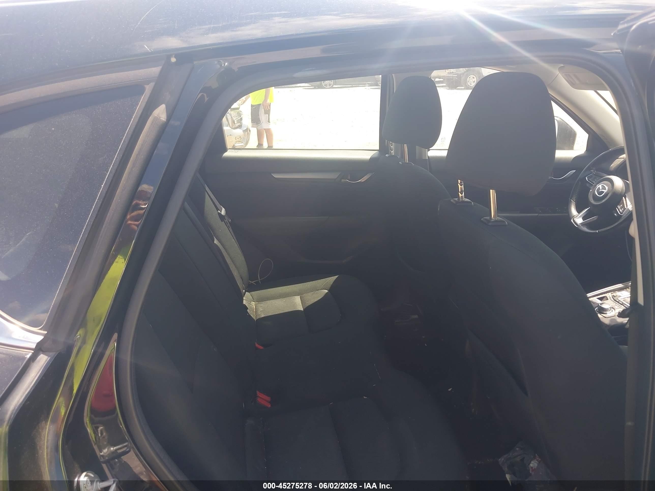 2018 Mazda Cx-5 Sport Black vin: JM3KFBBM0J0459847