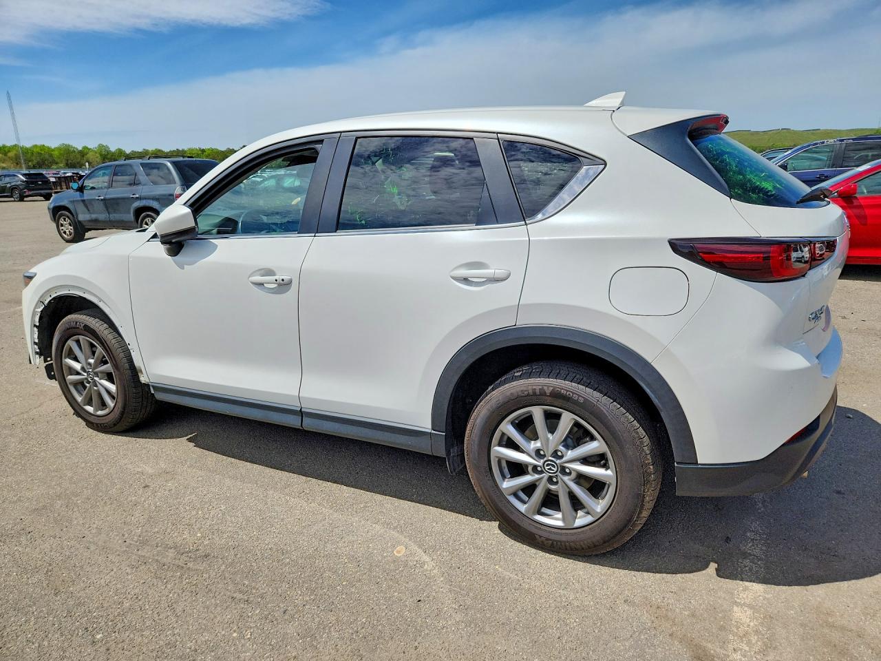 2022 Mazda Cx-5 Select White vin: JM3KFBBM0N0565124