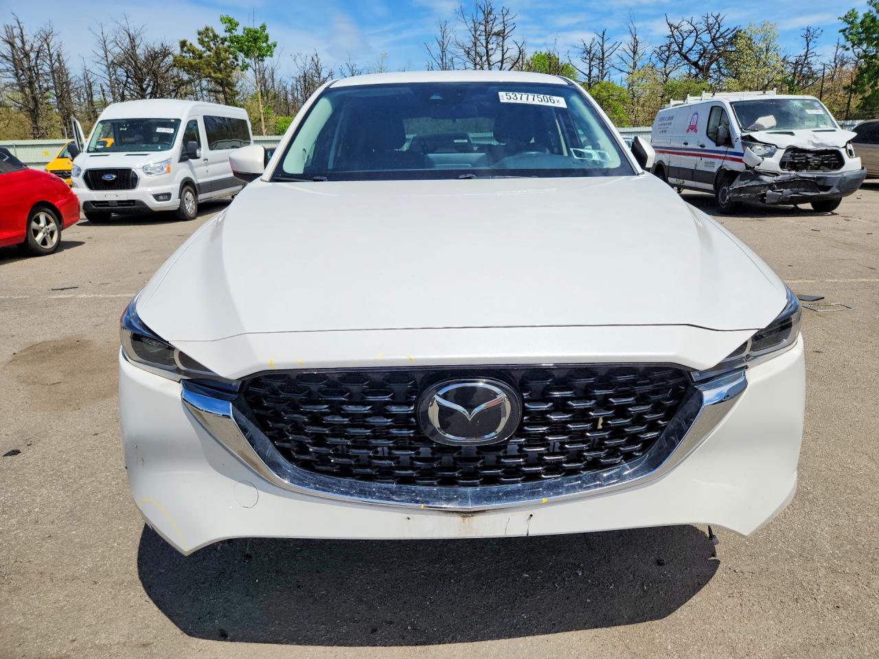 2022 Mazda Cx-5 Select White vin: JM3KFBBM0N0565124