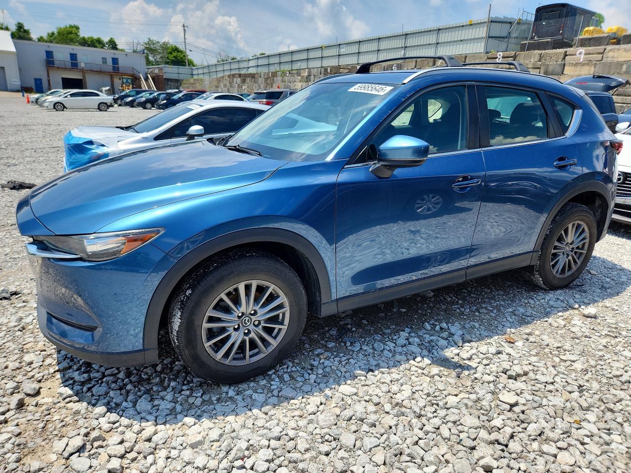 2018 Mazda Cx-5 Sport Синий vin: JM3KFBBM2J0356798