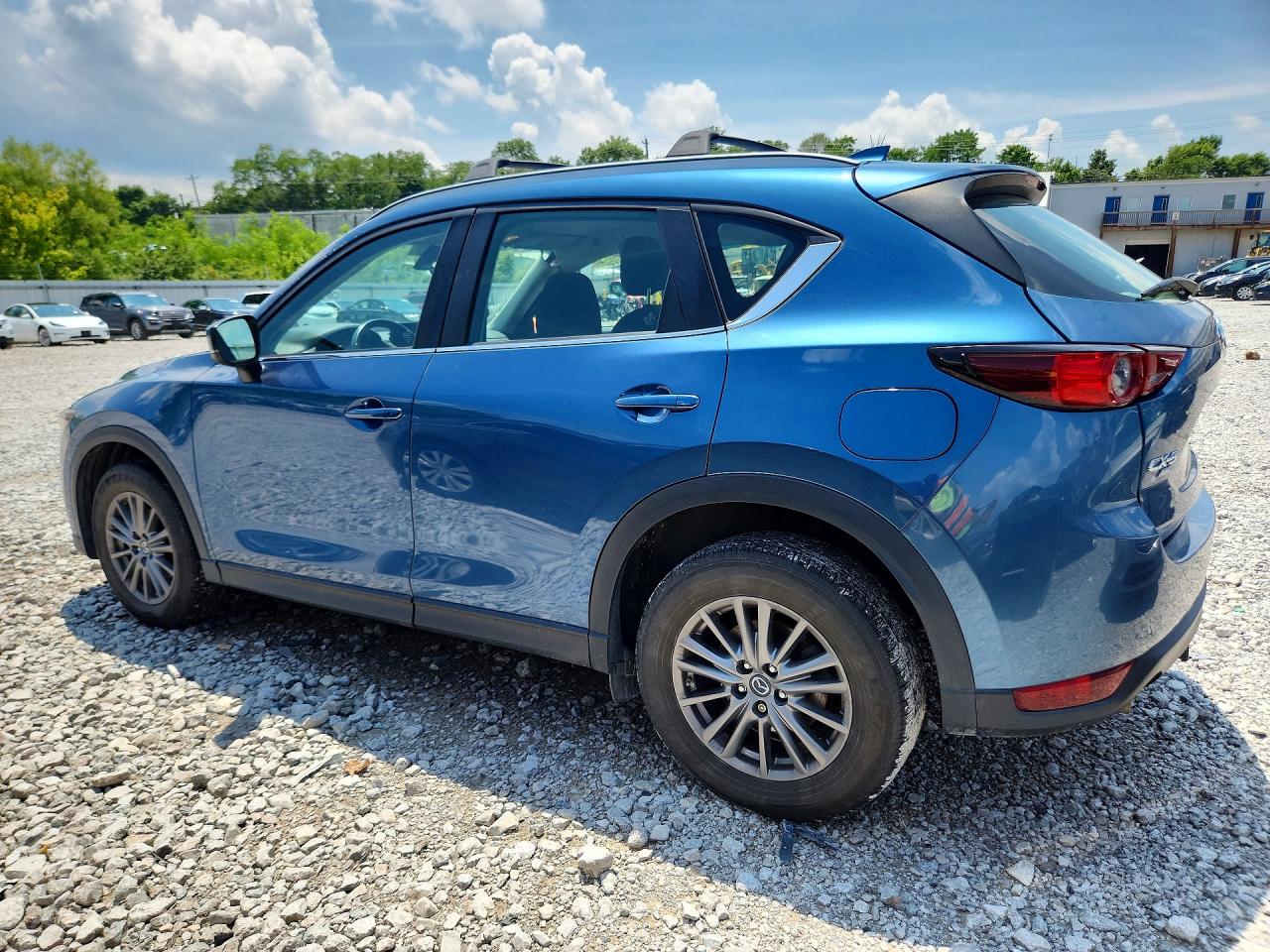 2018 Mazda Cx-5 Sport Blue vin: JM3KFBBM2J0356798