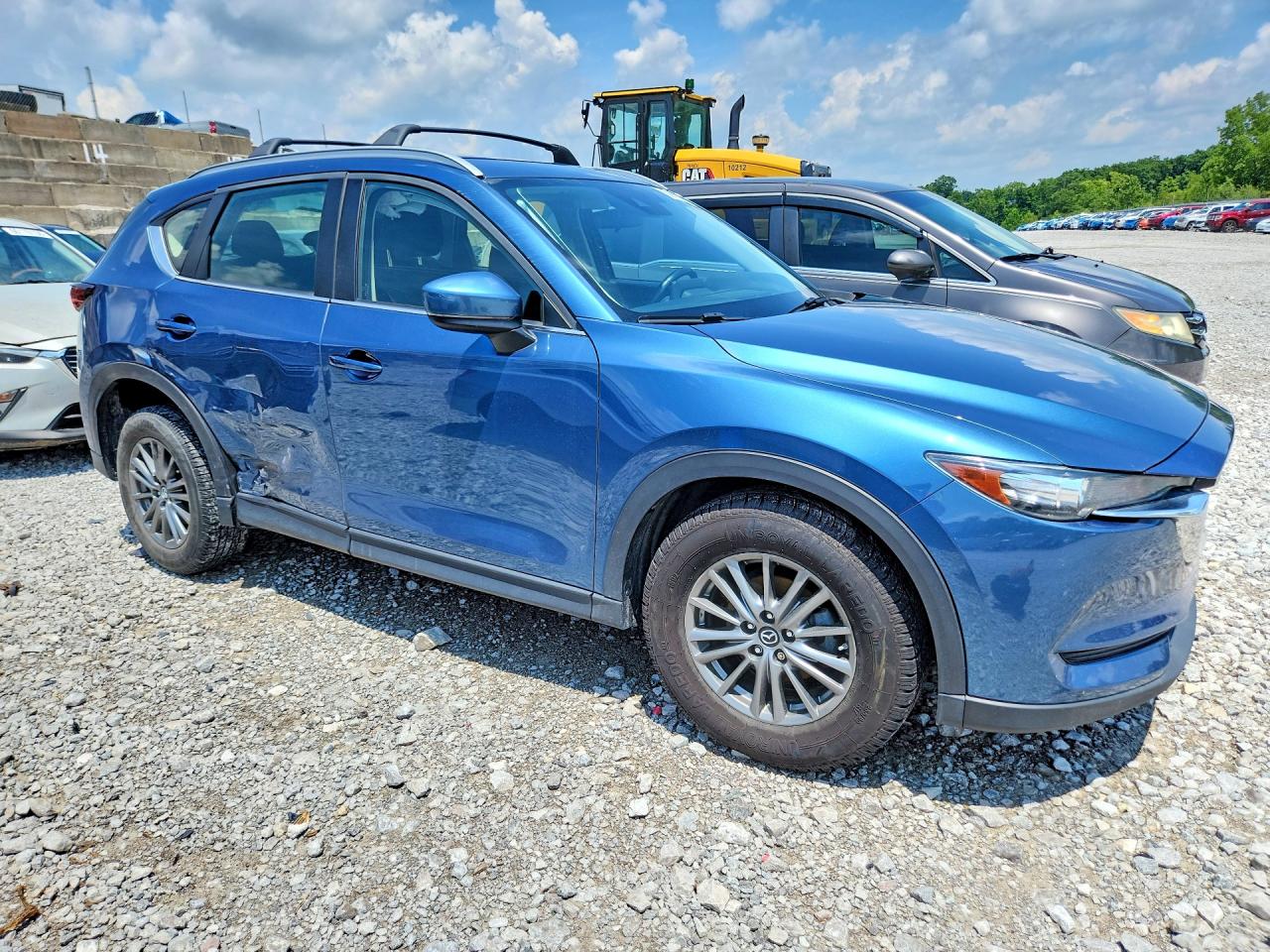 2018 Mazda Cx-5 Sport Blue vin: JM3KFBBM2J0356798