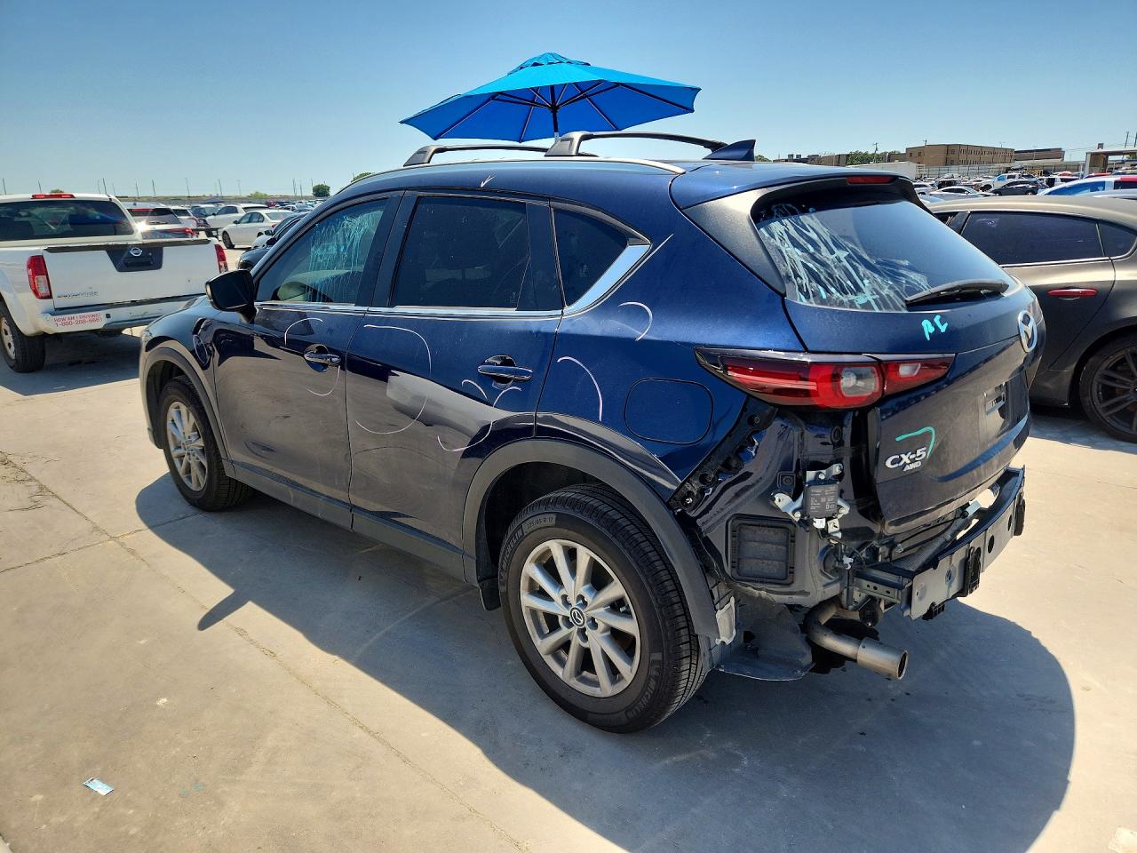 2023 Mazda Cx-5 Select Blue vin: JM3KFBBM3P0275351