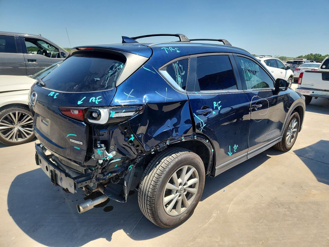 2023 Mazda Cx-5 Select Blue vin: JM3KFBBM3P0275351