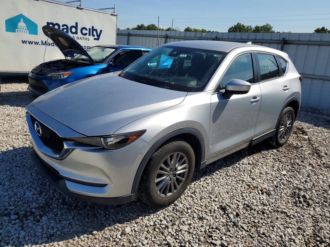 2018 Mazda Cx-5 Sport Серебряный vin: JM3KFBBM4J1452877