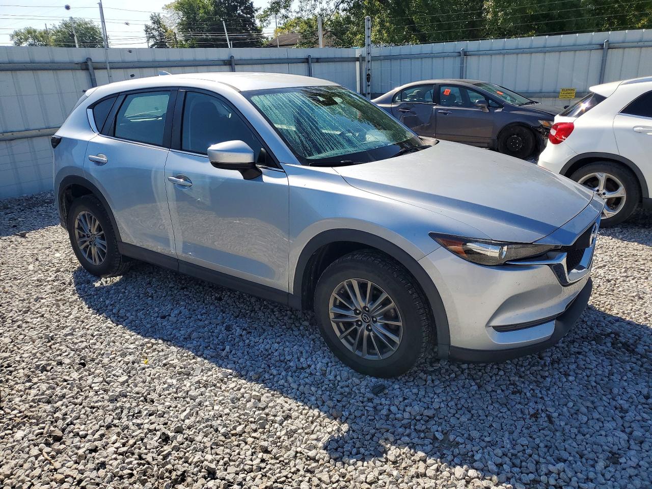 2018 Mazda Cx-5 Sport Серебряный vin: JM3KFBBM4J1452877