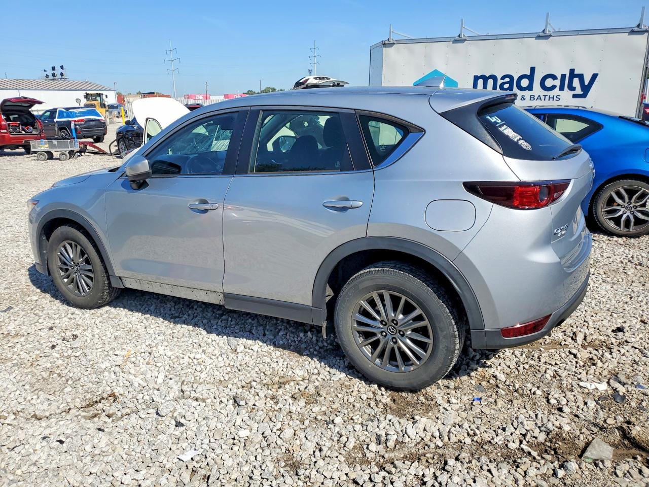 2018 Mazda Cx-5 Sport Серебряный vin: JM3KFBBM4J1452877