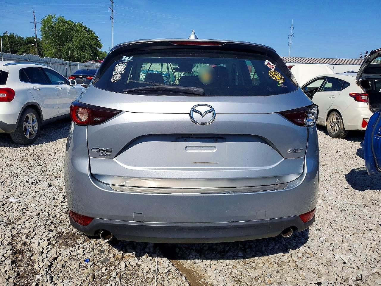 2018 Mazda Cx-5 Sport Серебряный vin: JM3KFBBM4J1452877