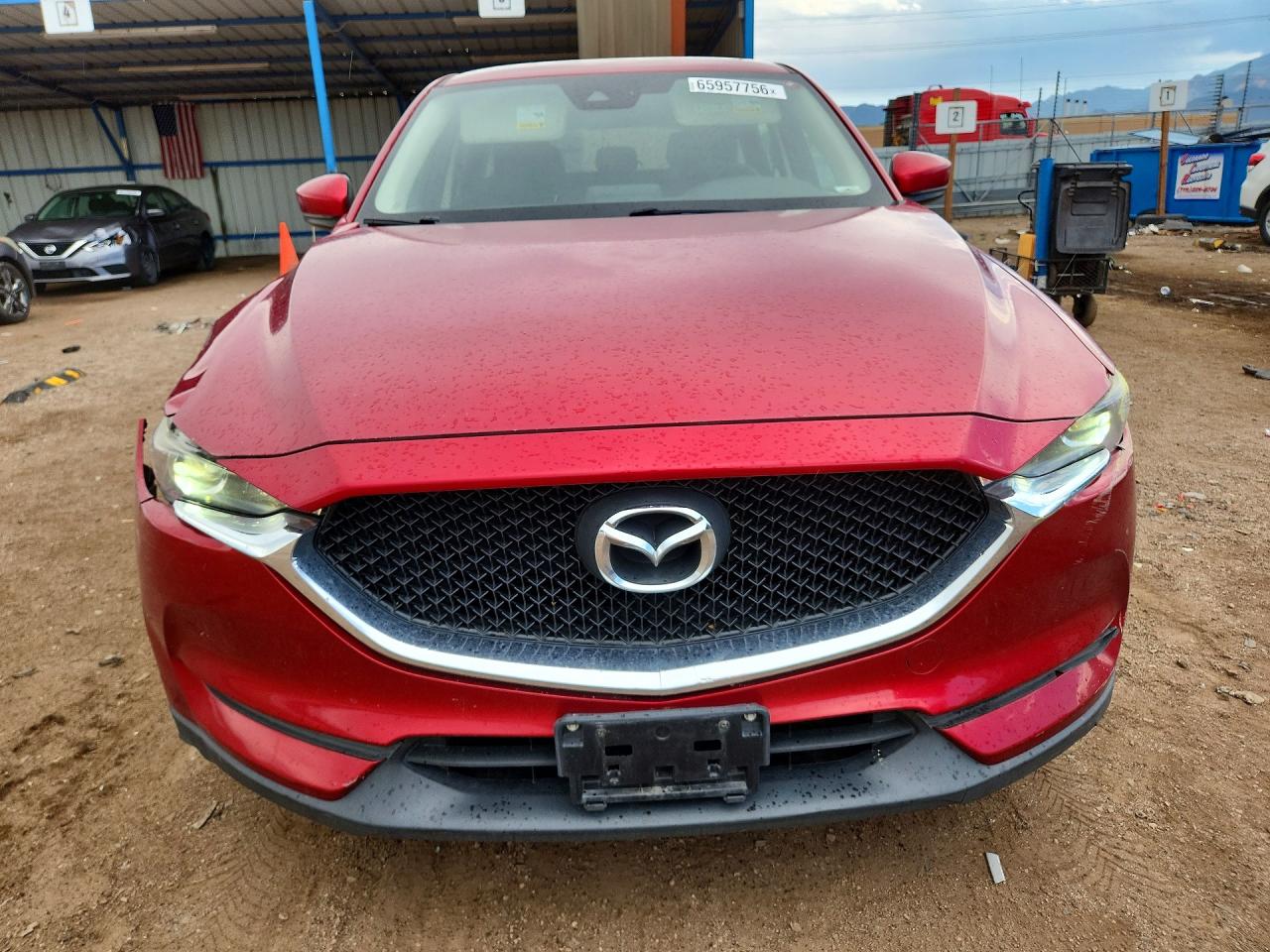 2019 Mazda Cx-5 Sport Red vin: JM3KFBBM5K1574603