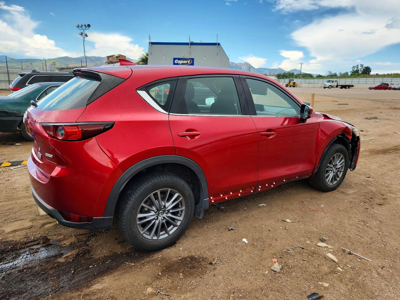 2019 Mazda Cx-5 Sport Red vin: JM3KFBBM5K1574603