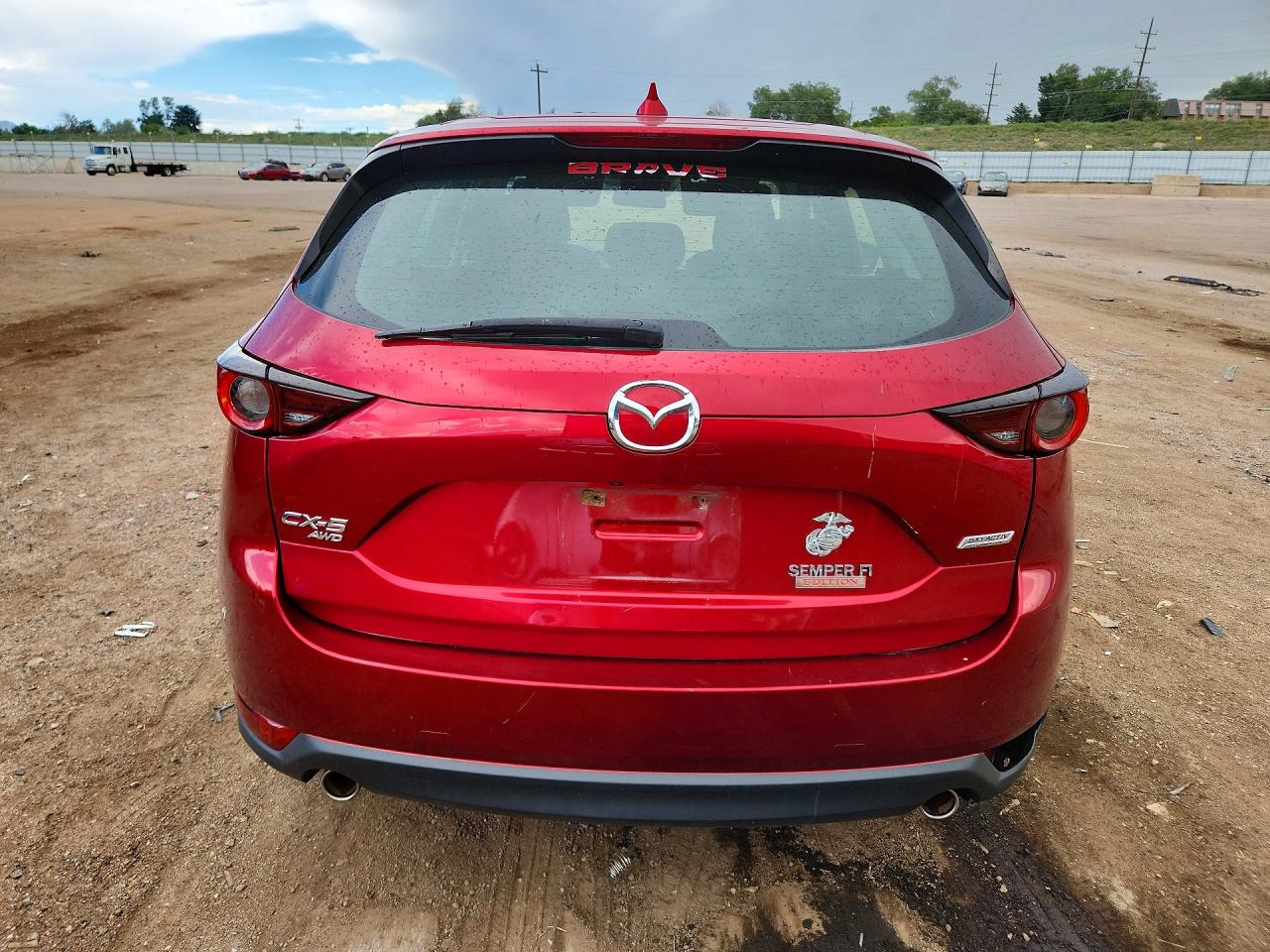 2019 Mazda Cx-5 Sport Red vin: JM3KFBBM5K1574603