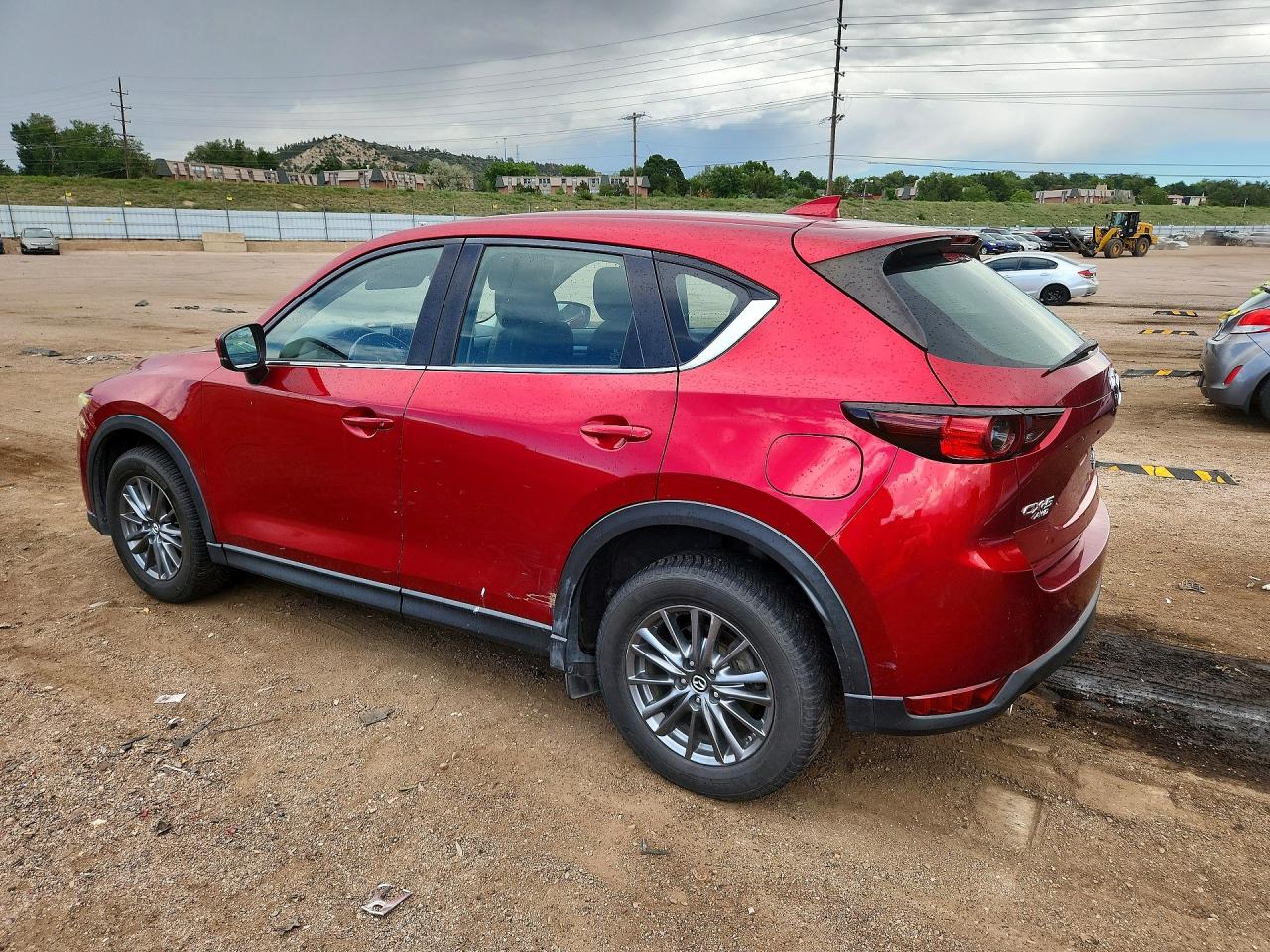 2019 Mazda Cx-5 Sport Red vin: JM3KFBBM5K1574603
