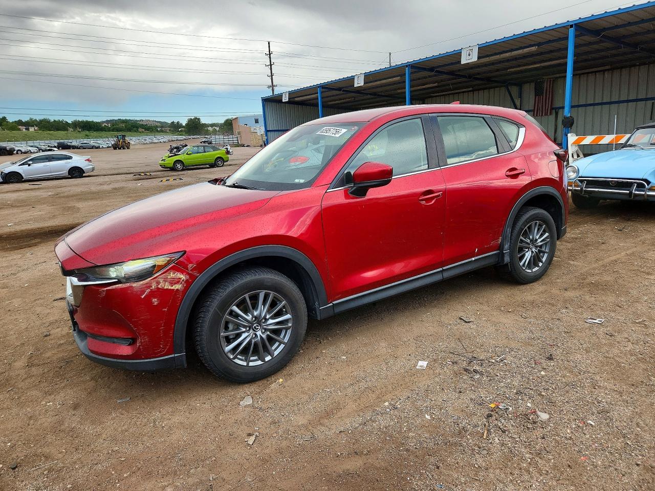 2019 Mazda Cx-5 Sport Red vin: JM3KFBBM5K1574603