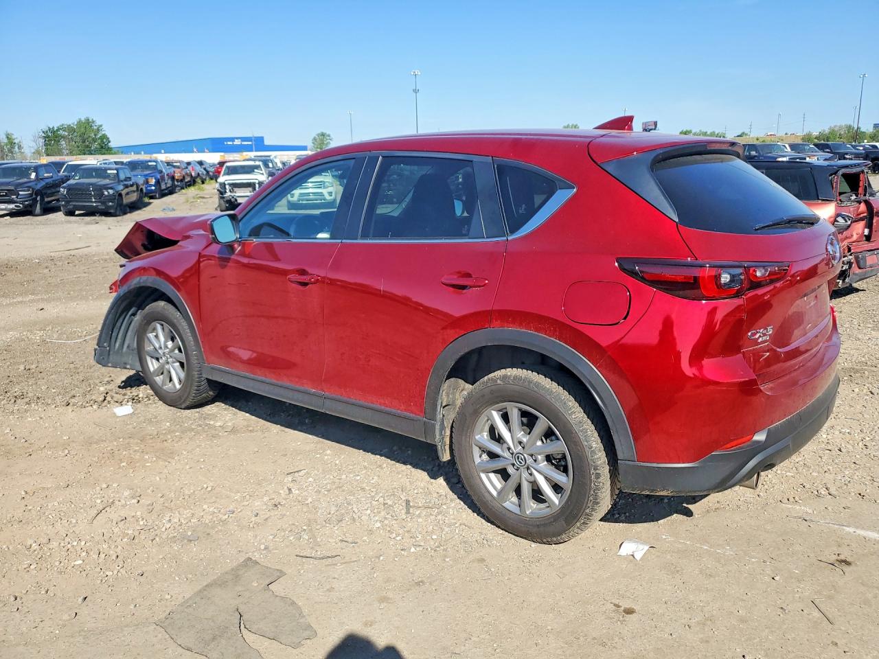 2022 Mazda Cx-5 Select Red vin: JM3KFBBM6N0606792