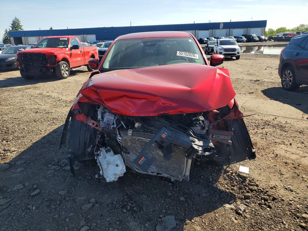2022 Mazda Cx-5 Select Red vin: JM3KFBBM6N0606792