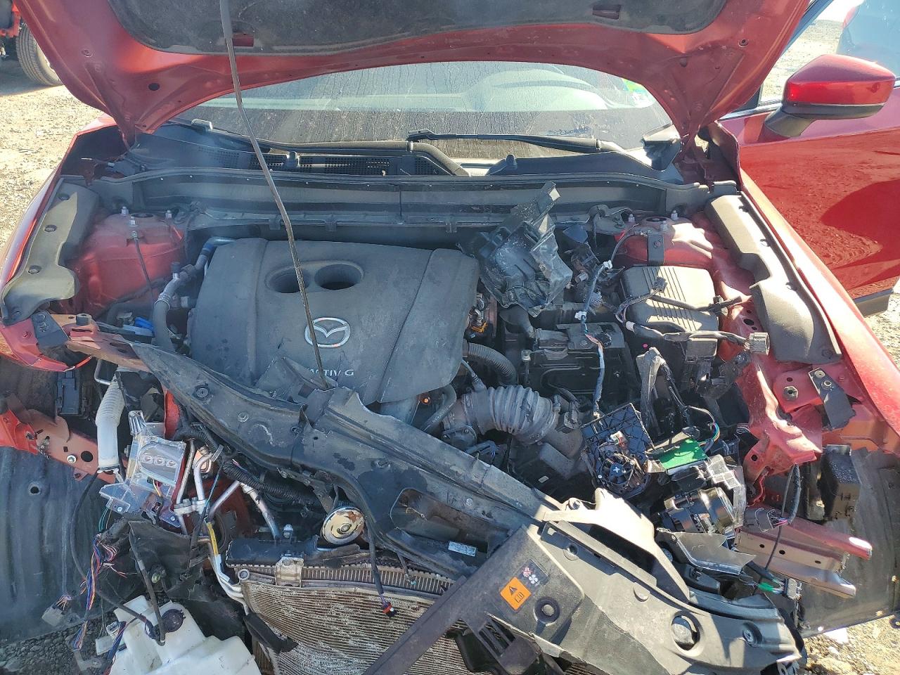 2022 Mazda Cx-5 Select Red vin: JM3KFBBM6N0606792