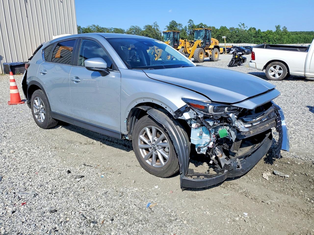2023 Mazda Cx-5 Select Silver vin: JM3KFBBM6P0265428