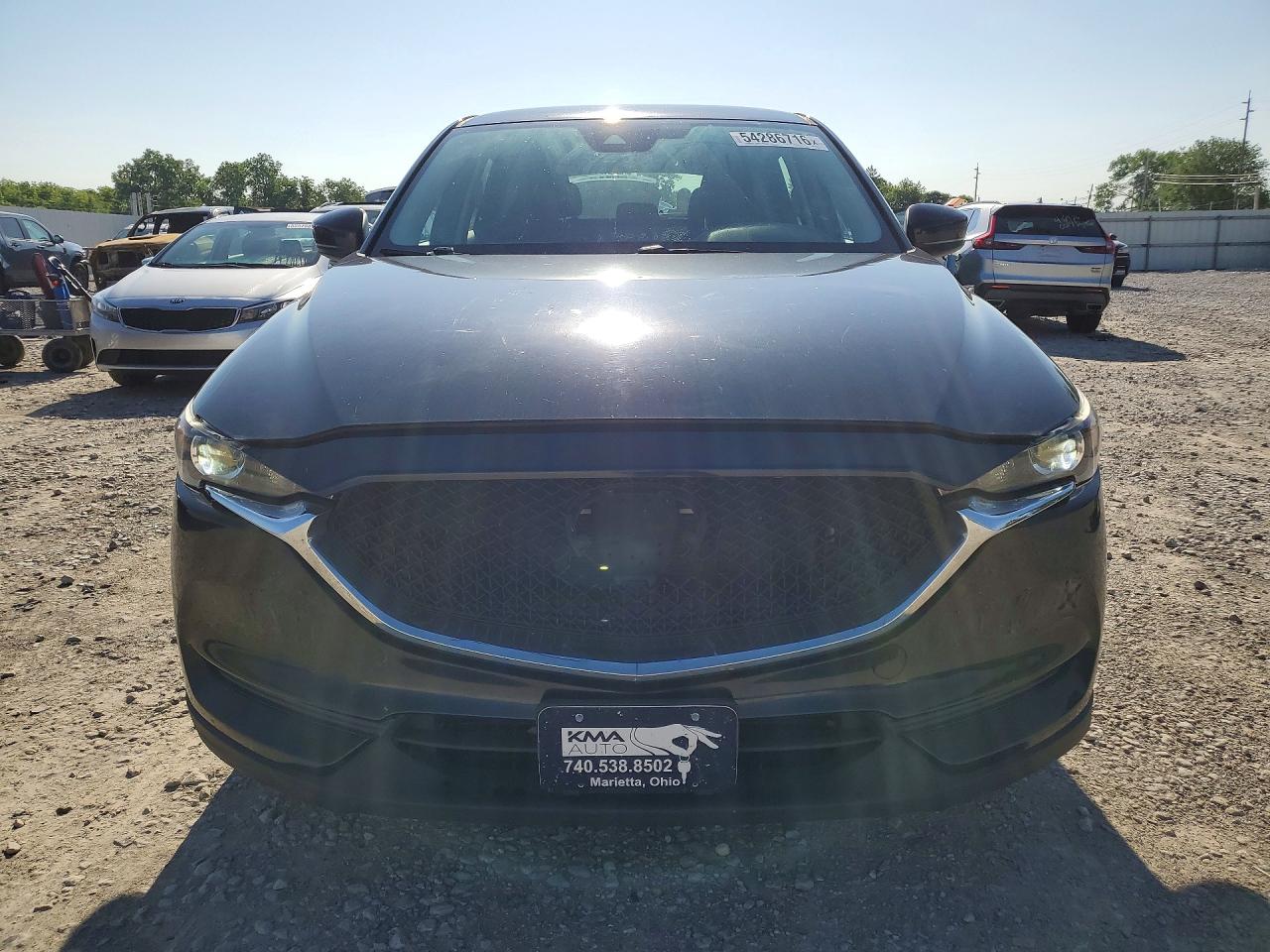 2018 Mazda Cx-5 Sport Black vin: JM3KFBBM7J0400049