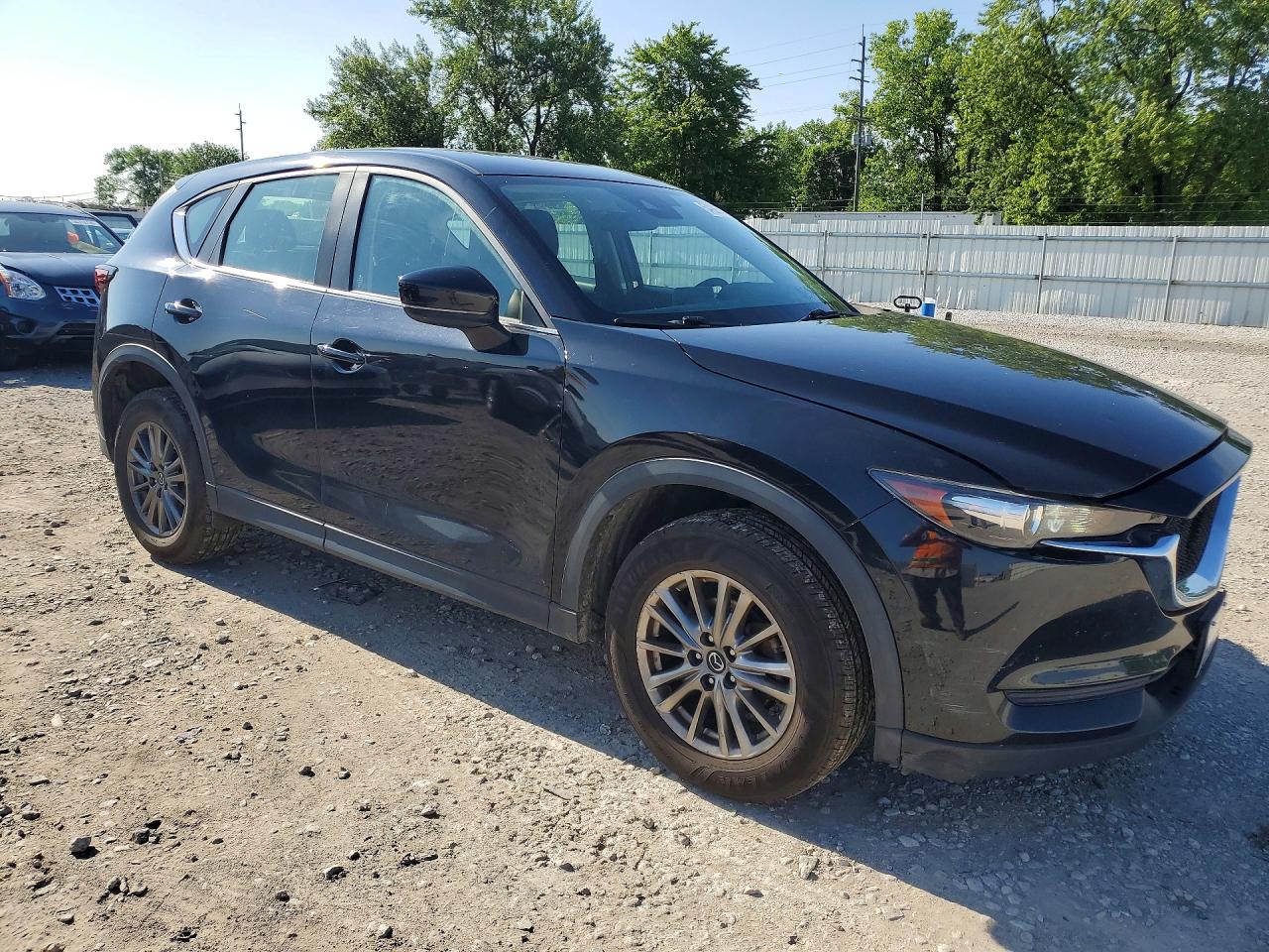 2018 Mazda Cx-5 Sport Black vin: JM3KFBBM7J0400049
