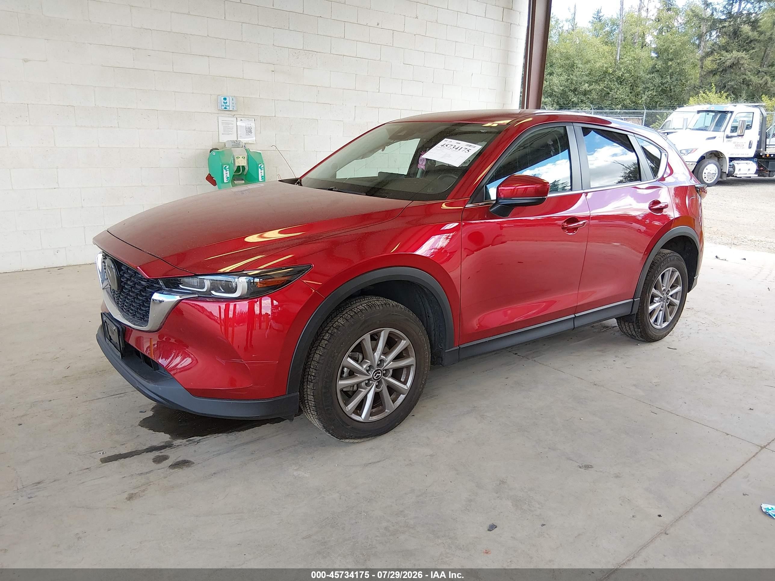 2023 Mazda Cx-5 2.5 S Select Фиолетовый vin: JM3KFBBM7P0148473