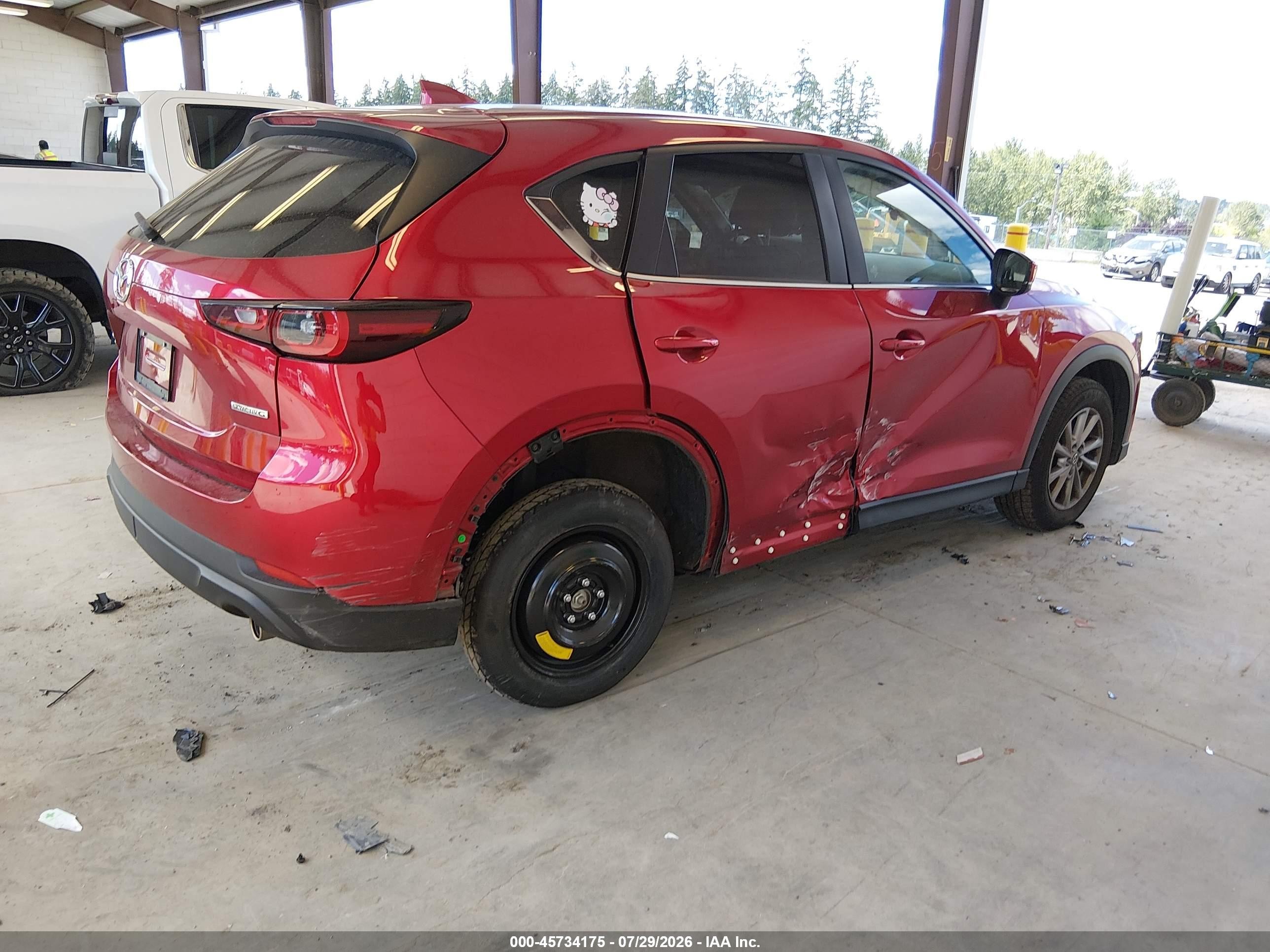 2023 Mazda Cx-5 2.5 S Select Фиолетовый vin: JM3KFBBM7P0148473