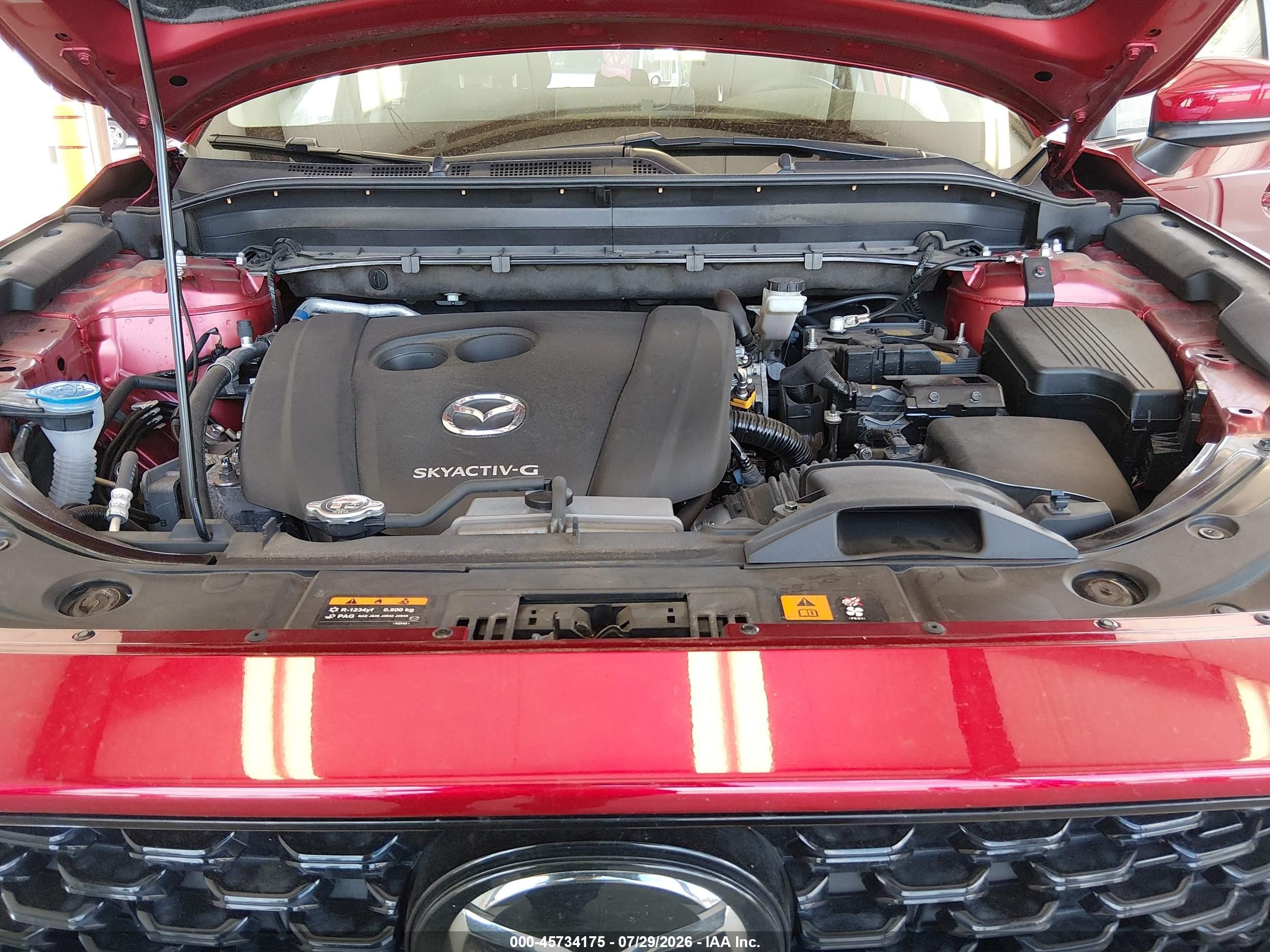 2023 Mazda Cx-5 2.5 S Select Фиолетовый vin: JM3KFBBM7P0148473