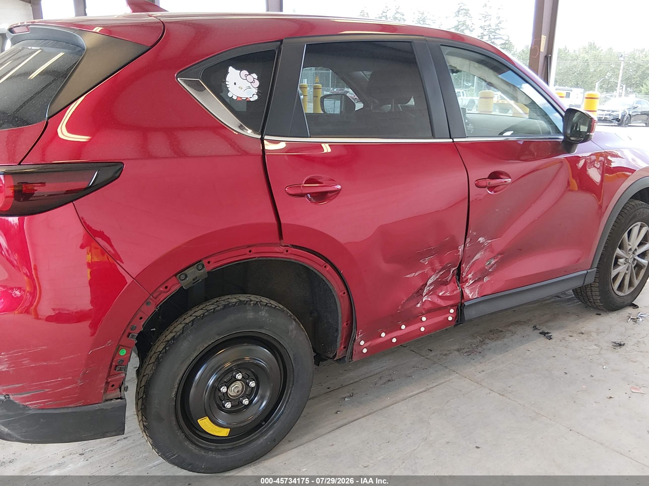 2023 Mazda Cx-5 2.5 S Select Фиолетовый vin: JM3KFBBM7P0148473