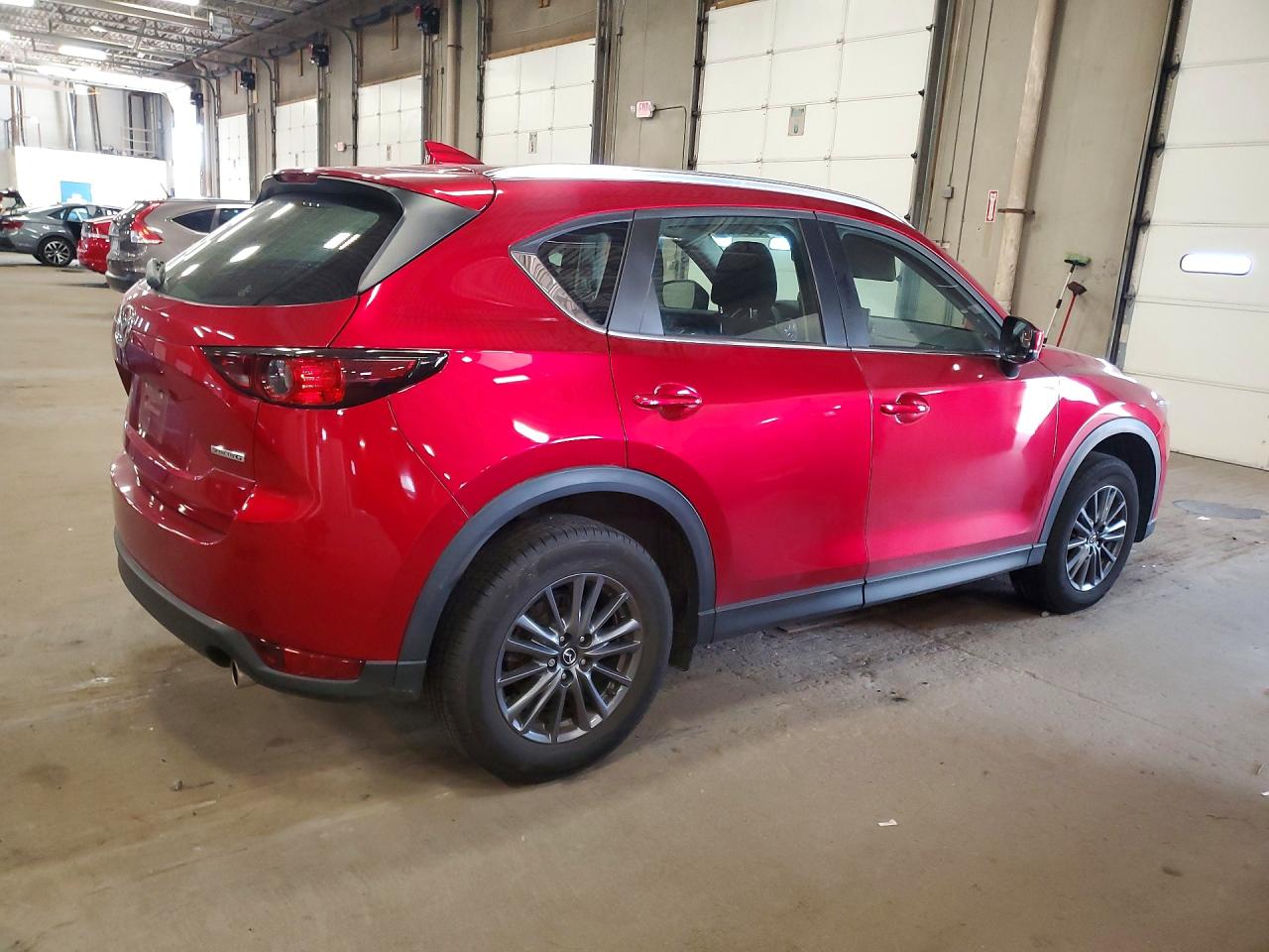 2021 Mazda Cx-5 Sport Red vin: JM3KFBBMXM1333607