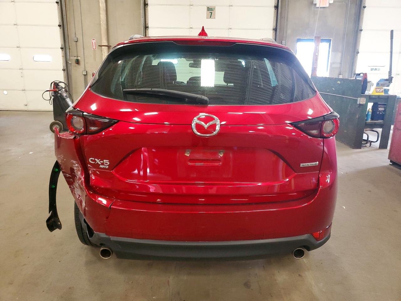 2021 Mazda Cx-5 Sport Red vin: JM3KFBBMXM1333607