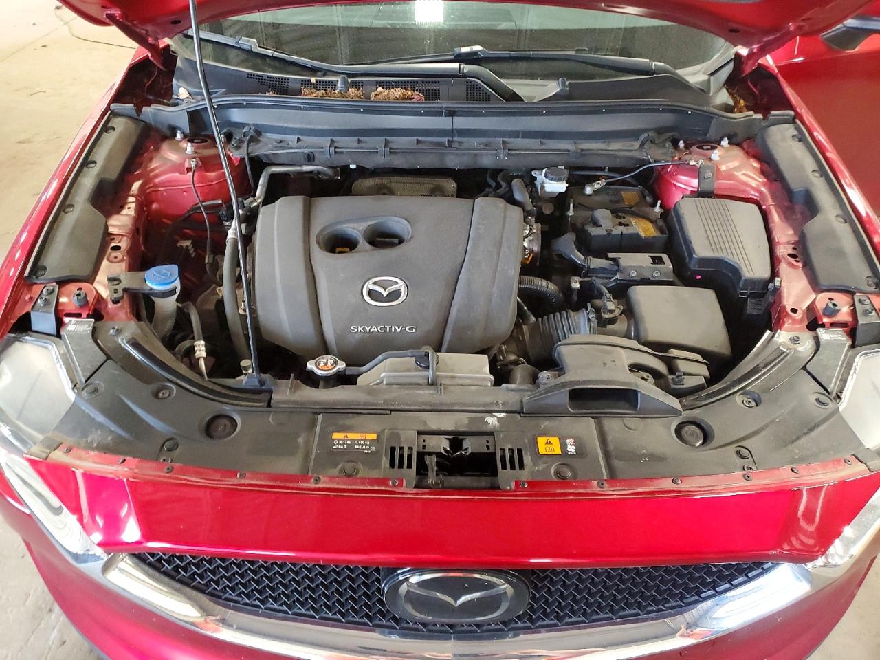 2021 Mazda Cx-5 Sport Red vin: JM3KFBBMXM1333607