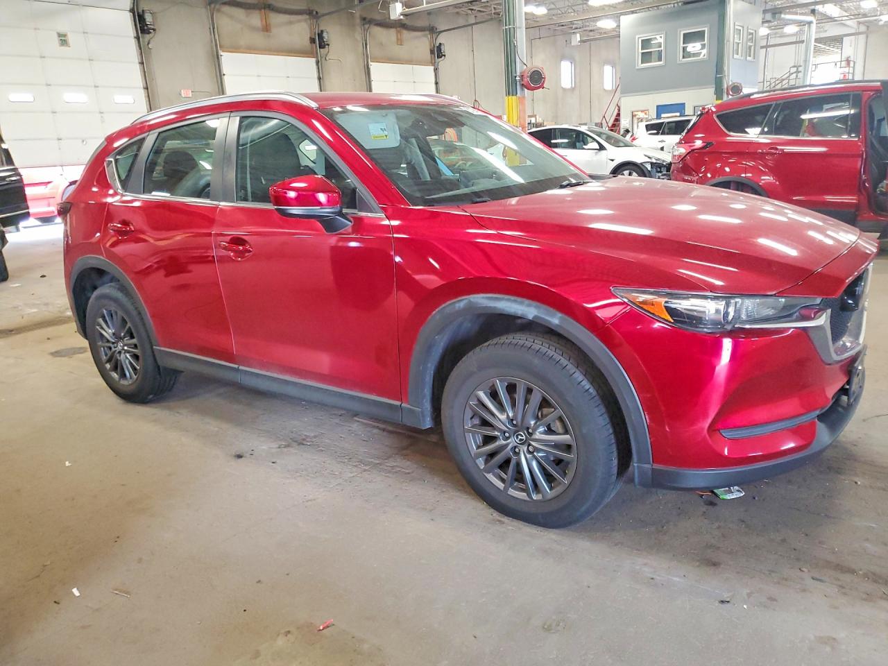 2021 Mazda Cx-5 Sport Red vin: JM3KFBBMXM1333607